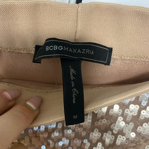 BCBG MAXAZRIA SEQUIN PANT/LEGGING - Medium - Picture 9 of 9
